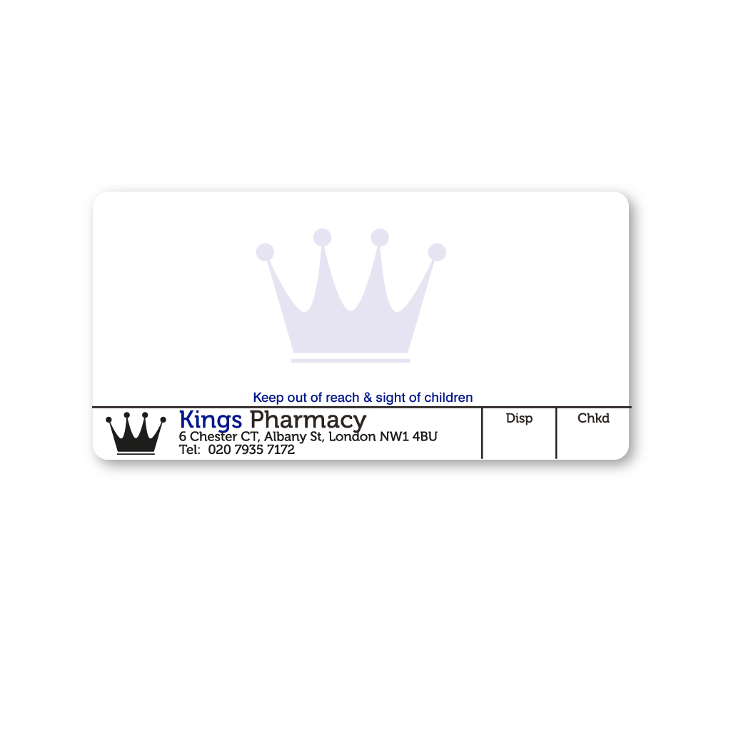 [EMT1830] Kings Group Albany Street Labels