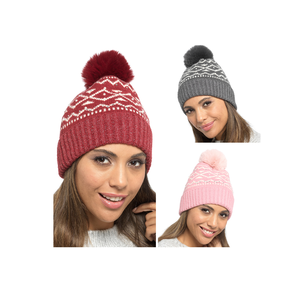 [GL872A] Ladies Bobble Hat
