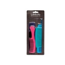 LM Family Pack Combs Coloured 6Pcs