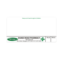 M&D Green Dukes Road Pharmacy Labels