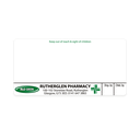 M&D Green Rutherglen Pharmacy Labels