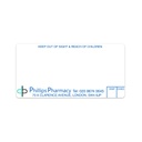 Phillips Pharmacy London Labels