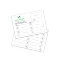PillBook MDS 28 Cavity Paper Inserts