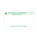 Shaunaks Stonehouse Pharmacy Labels