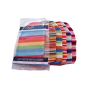 Striped Fleece Fabric Hot Water Bottle Covers