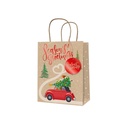 Driving Home Design Medium Gift Bag     