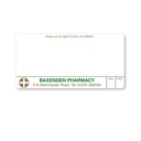 Baxenden Pharmacy Labels
