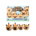 Queasy Squeezies Adoramals Capybara Plush Squeezy Toy 