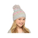 Kids Knitted Hat With Pom Pom 