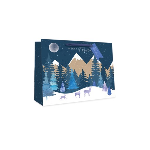 Midnight Forest Design Medium Gift Bag 