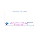 Green Cross Pharmacy Labels