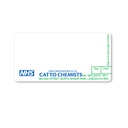 Catto Chemist Labels