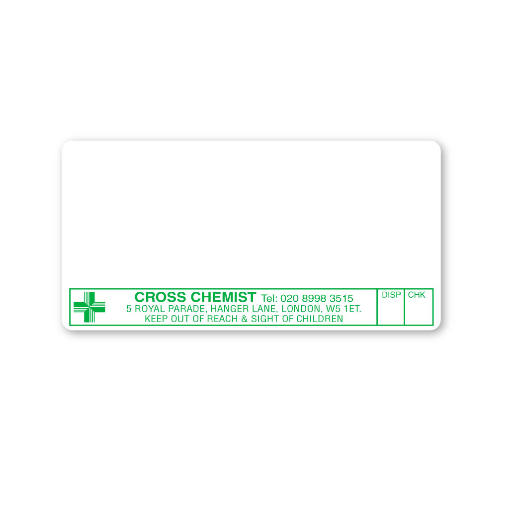 Cross Chemist Labels | EMT Healthcare