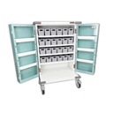25 Tray Compact Unit Dosage Trolley