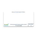 Arnside Pharmacy Labels