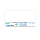 Brae Shetland Islands Pharmacy Labels