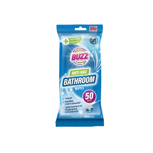 Buzz Anti Bacterial Wipes Ocean