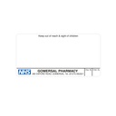 Gomersal Pharmacy Dispensing Labels